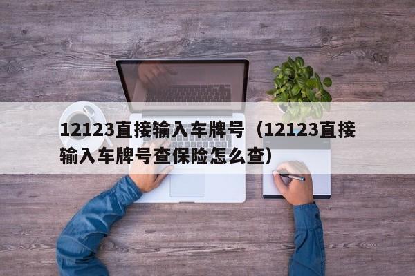 12123直接输入车牌号（12123直接输入车牌号查保险怎么查）