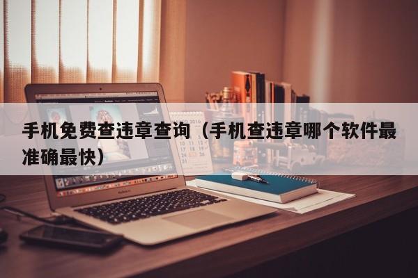 手机免费查违章查询（手机查违章哪个软件最准确最快）