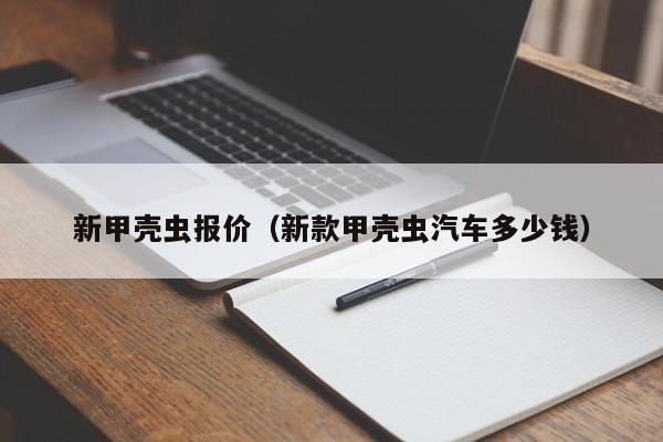 新甲壳虫报价（新款甲壳虫汽车多少钱）