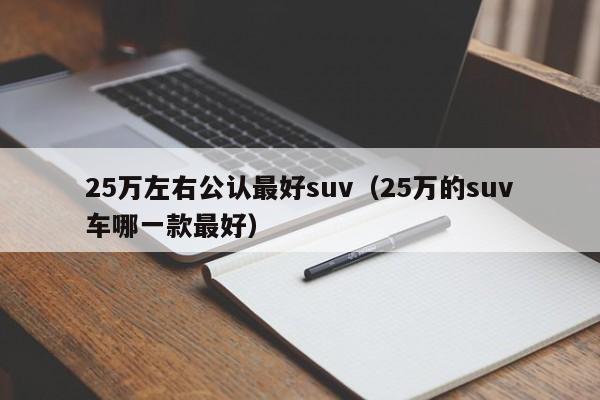 25万左右公认最好suv（25万的suv车哪一款最好）